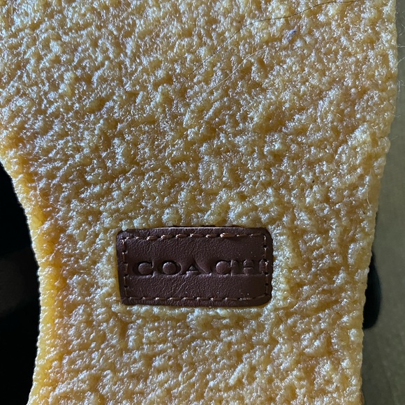 Coach platform shearling clogs new in box size 7.5 - Picture 7 of 7